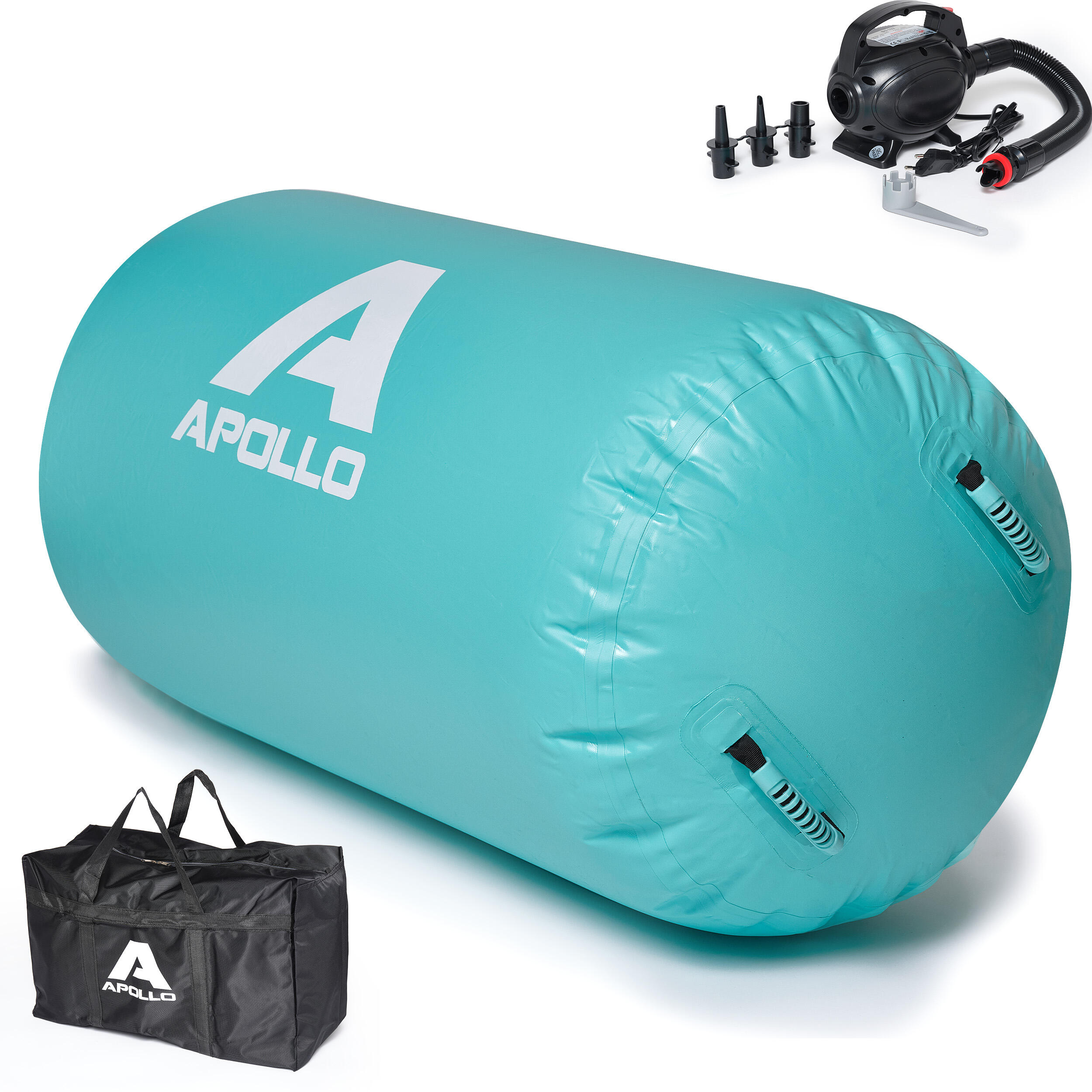 APOLLO Air Roll Pro - Rodillo de gimnasia inflable para adultos y niños