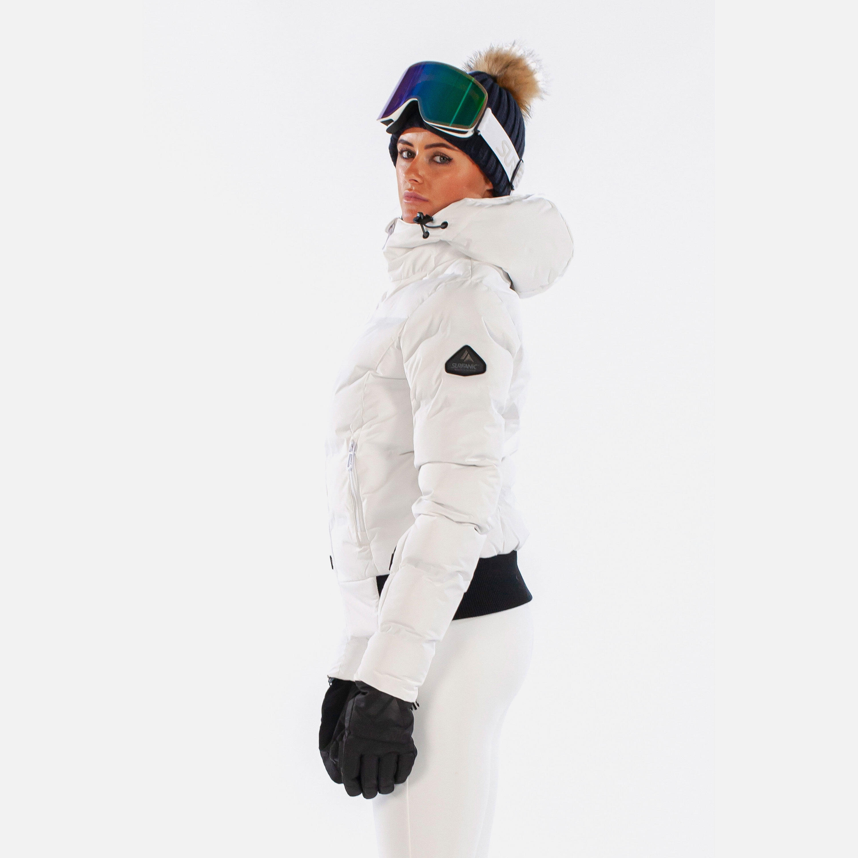 Venus Womens Ski Jacket Optic White 3/7