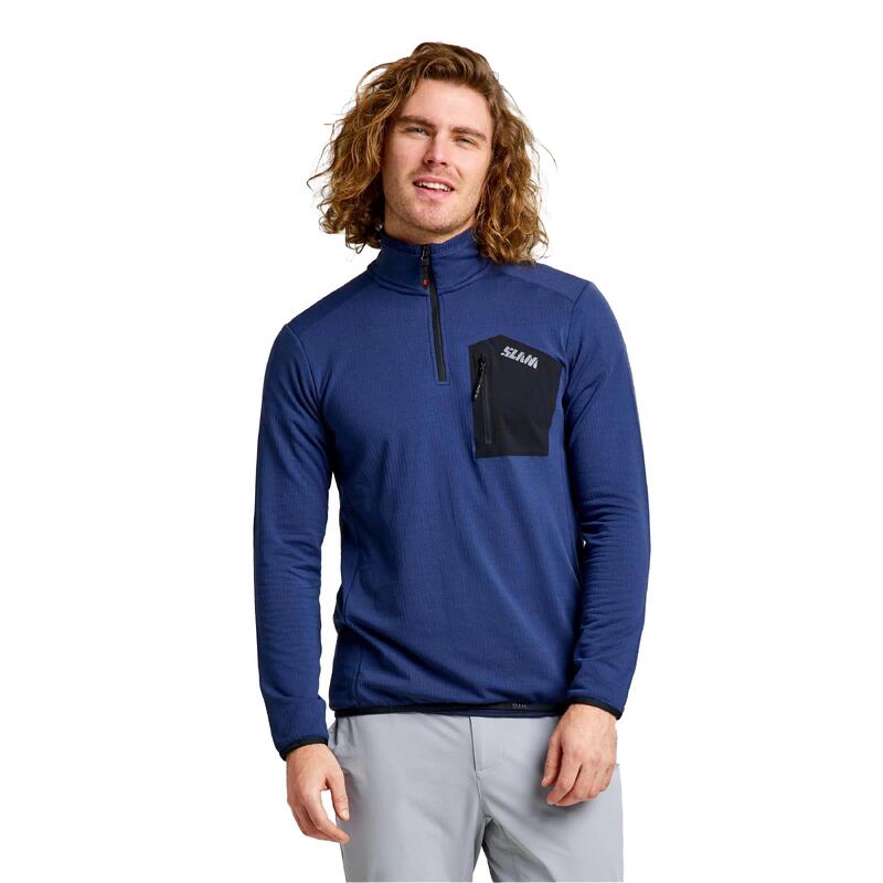 Slam Act Lgt Grid Sweat-Shirt En Polaire Adulte
