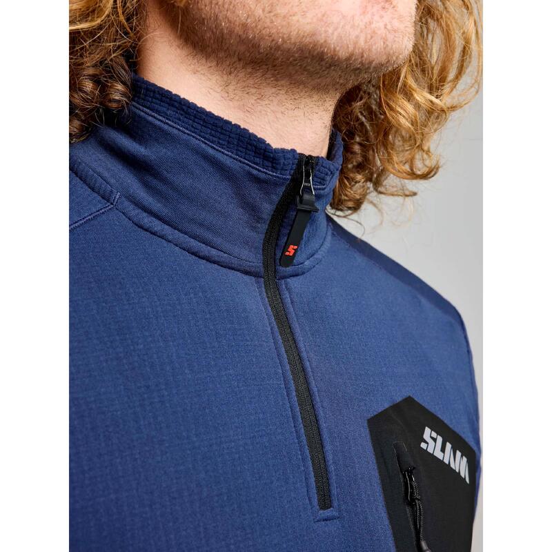 Slam Act Lgt Grid Sweat-Shirt En Polaire Adulte