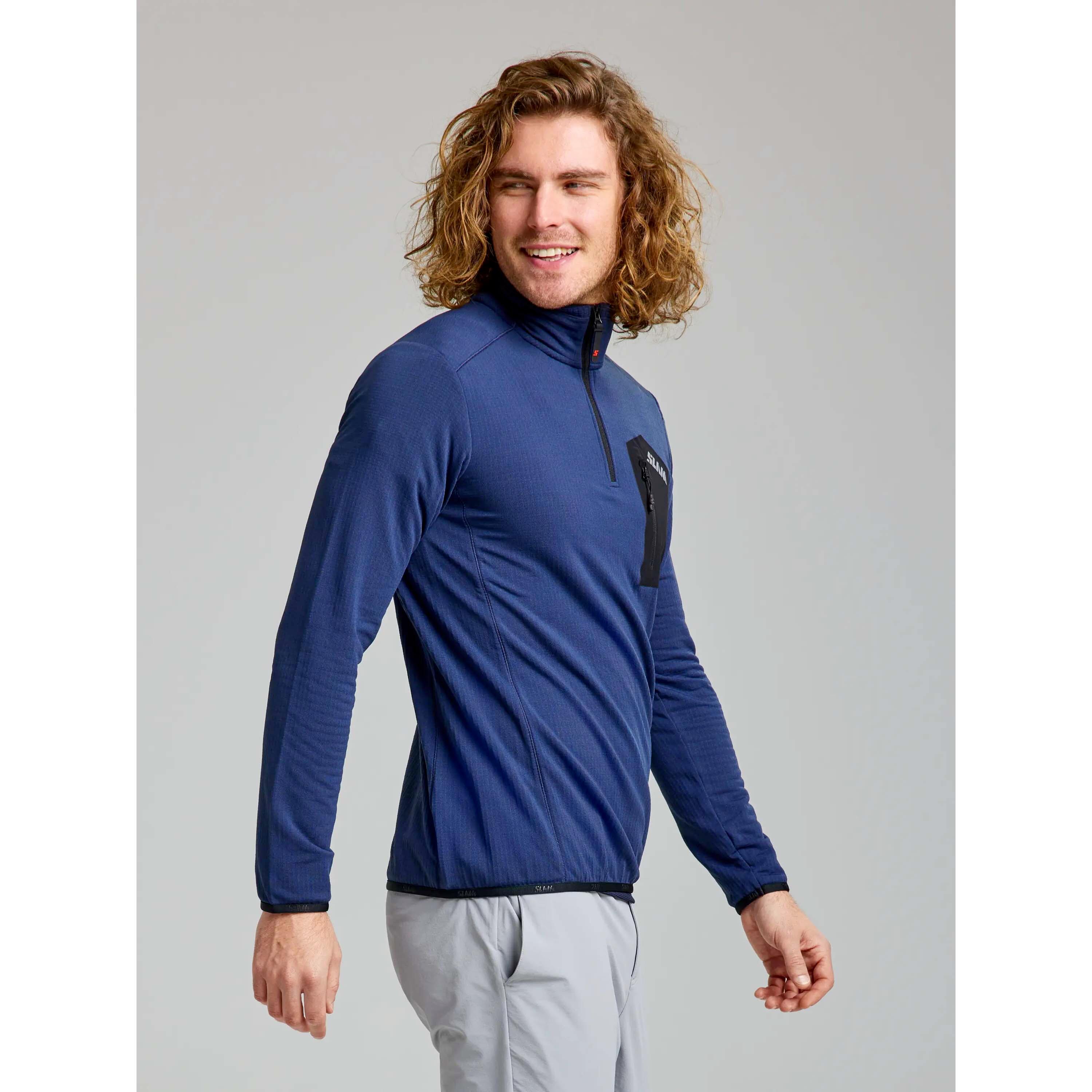 Slam Act Lgt Grid Sweat-Shirt En Polaire Adulte 4/5