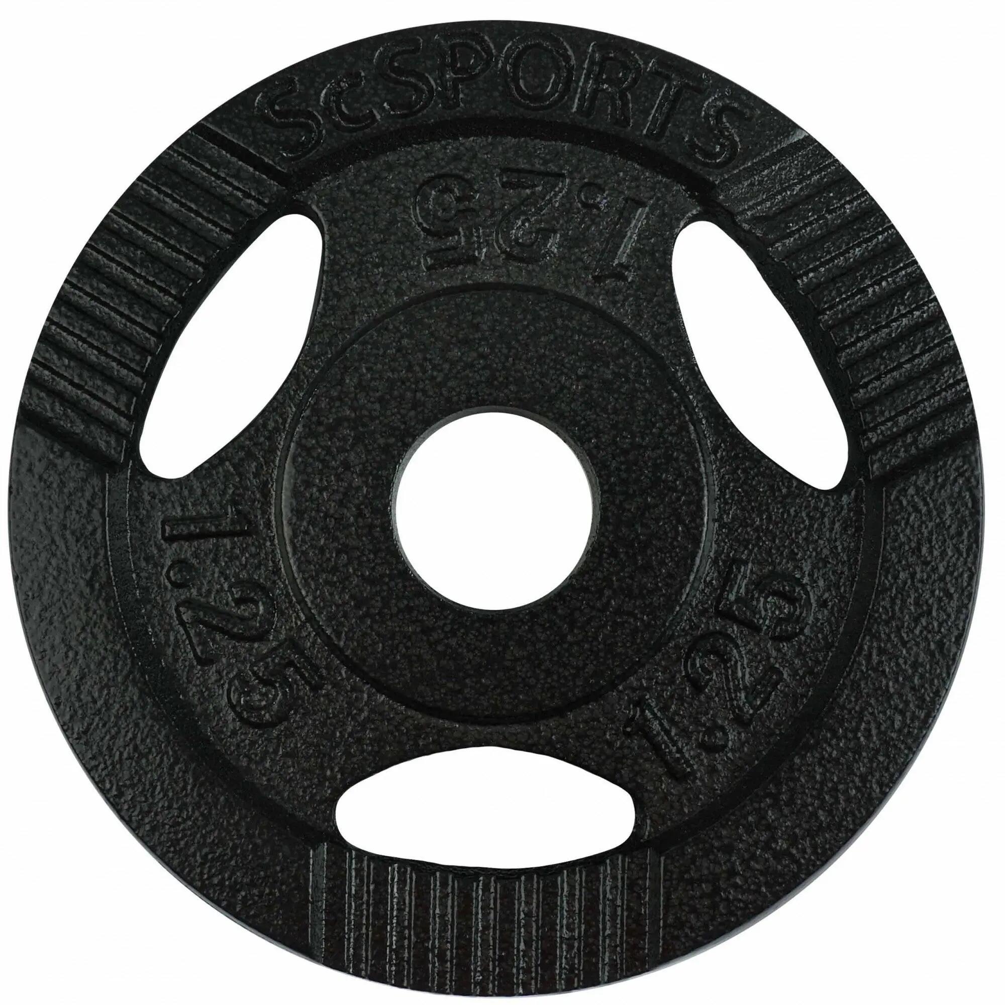 Set discuri de greutate 5 KG (4x 1.25) 30 si 31mm fonta cu grip ScSPORTS 3/3