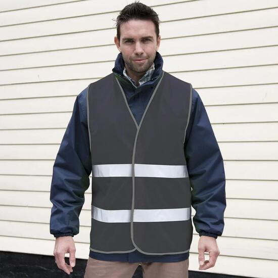 SAFEGUARD By Gilet Haute Visibilité ENHANCE Adulte (Bleu Marine)