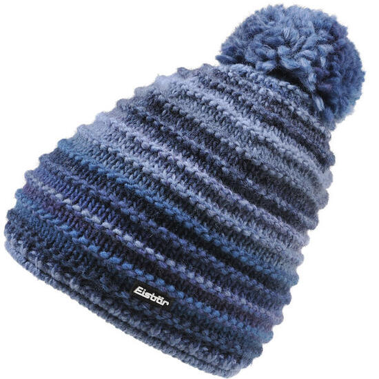 Berretto Mikata con pompon unisex berretto invernale in pile con pompon caldo