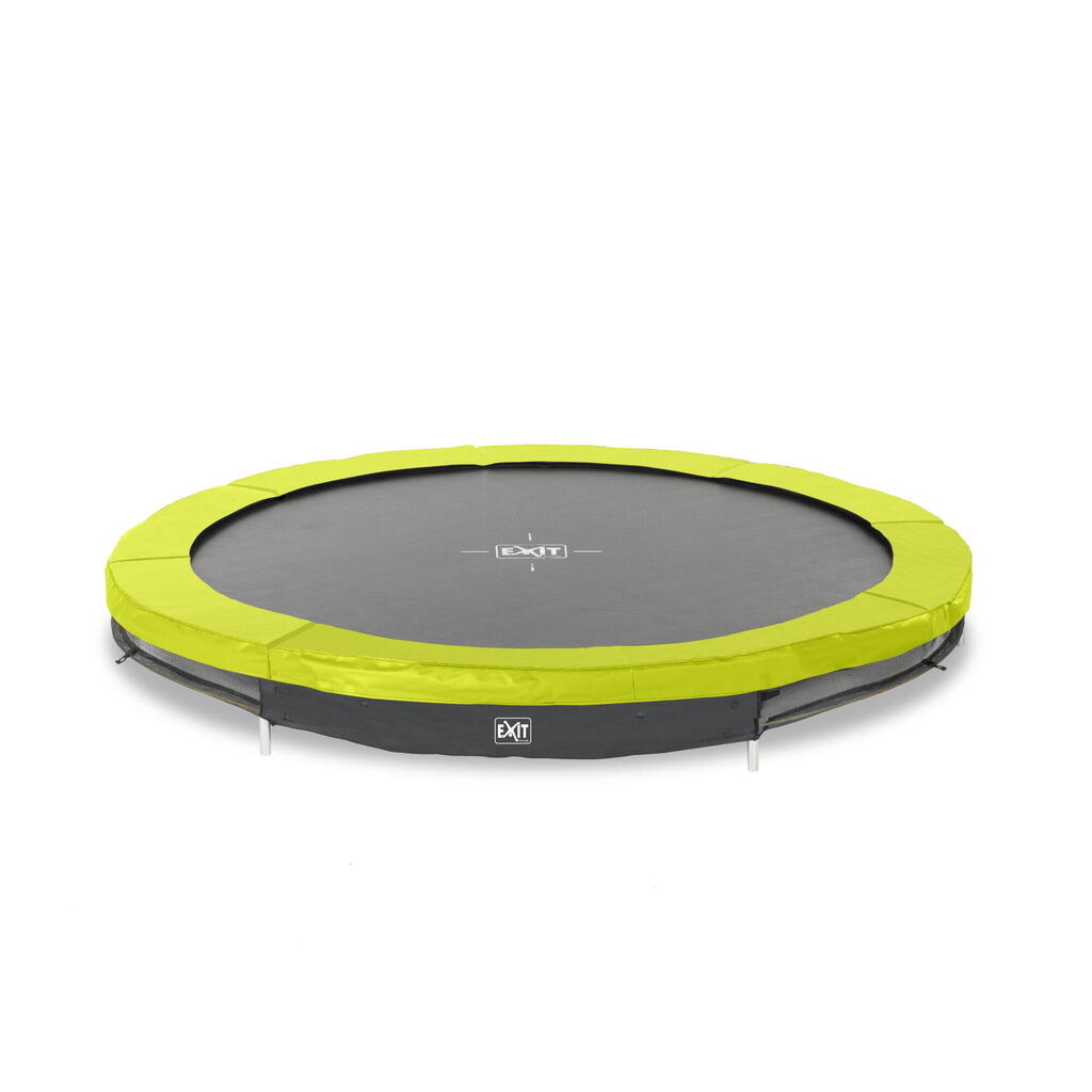 EXIT Silhouette Ground Sports Trampoline 10ft – Green