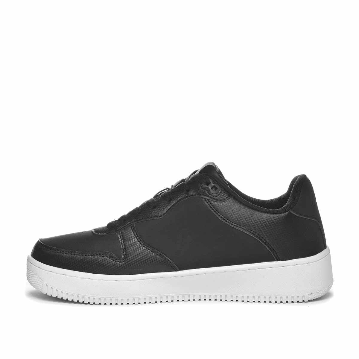 Sneakers bassa da uomo donna in poliestere nero da fitness 3/7