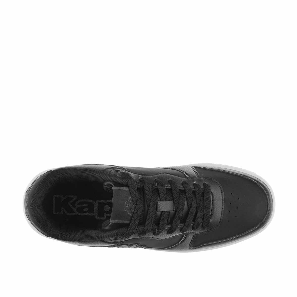 Sneakers bassa da uomo donna in poliestere nero da fitness 4/7