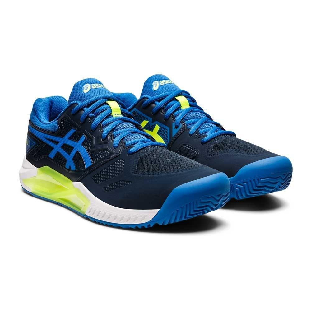 Asics Gel Challenger 13 Padel Preto Azul 1041a315 400 2/4