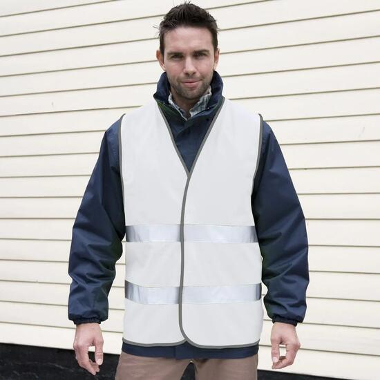 SAFEGUARD By Gilet Haute Visibilité ENHANCE Adulte (Blanc)