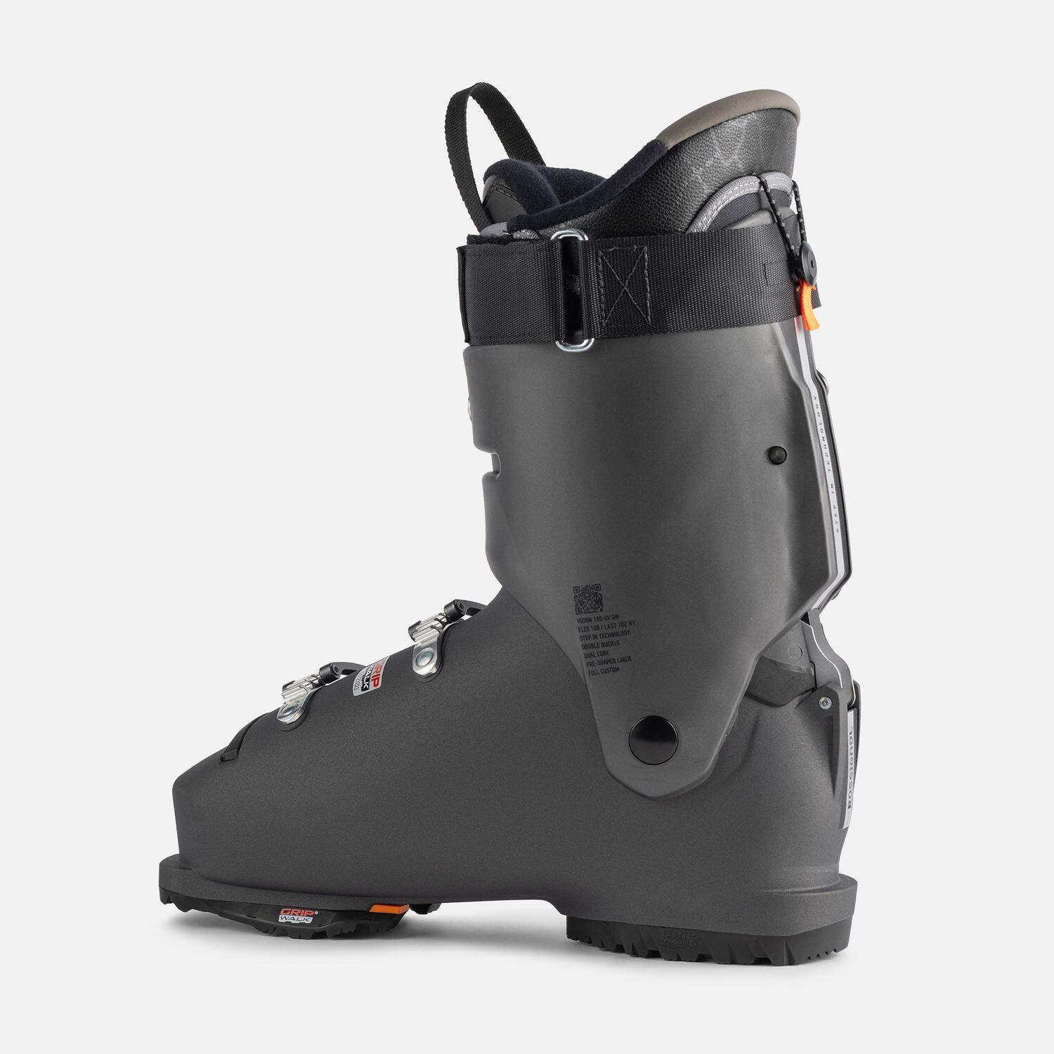 Rossignol Vizion 4B 100 HV GW Scarponi Sci Uomo - 29.5 - Metal Grey 2/7