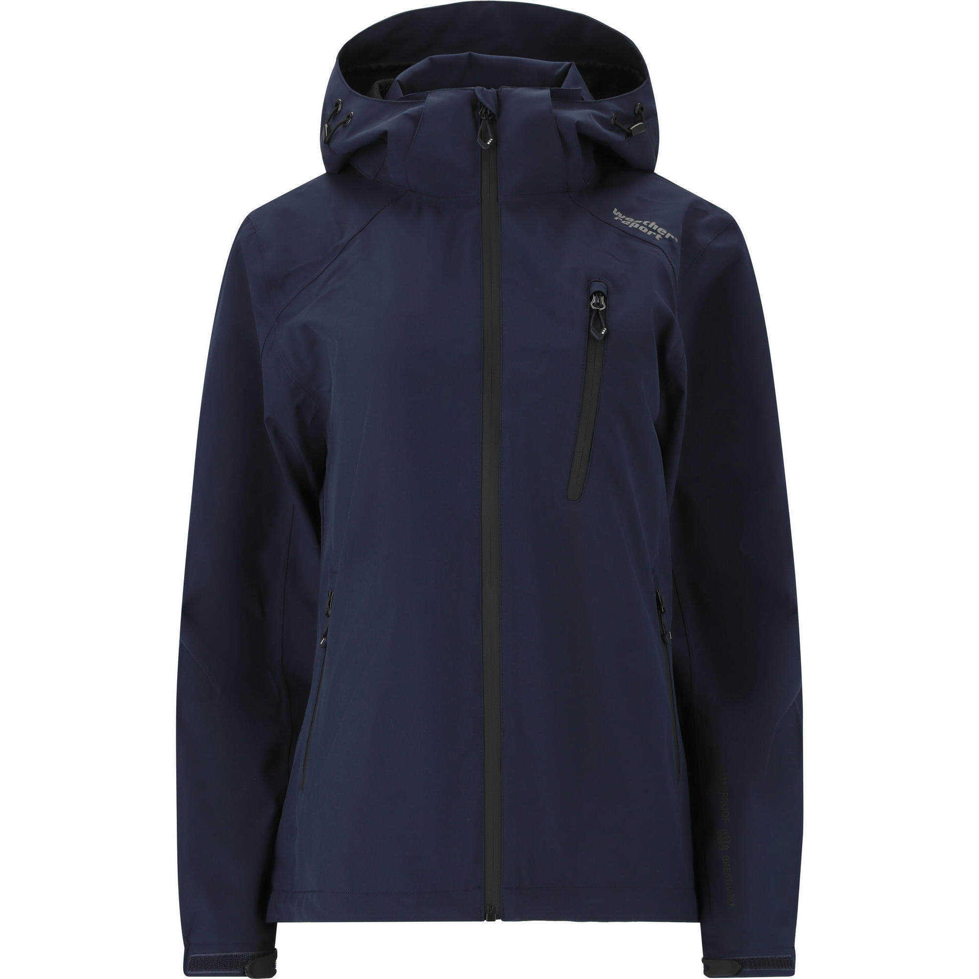 Weather Report - Veste De Pluie Camelia - Veste - Bleu|noir - Decathlon