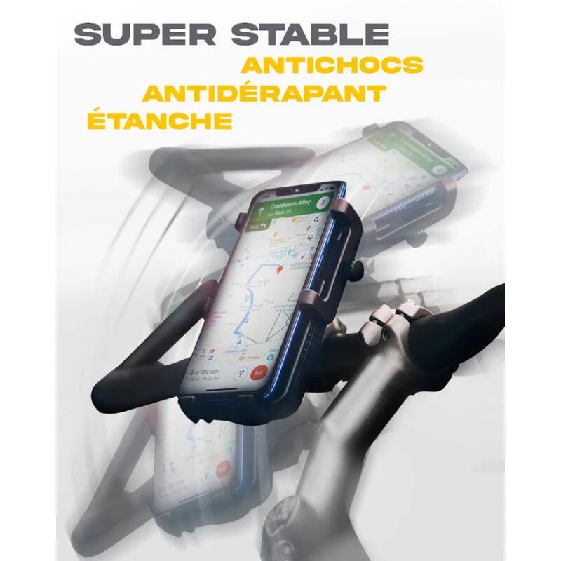 Porta telefono ricaricabile per bicicletta "Cyclotron 5000mAh" Sunslice 4/5