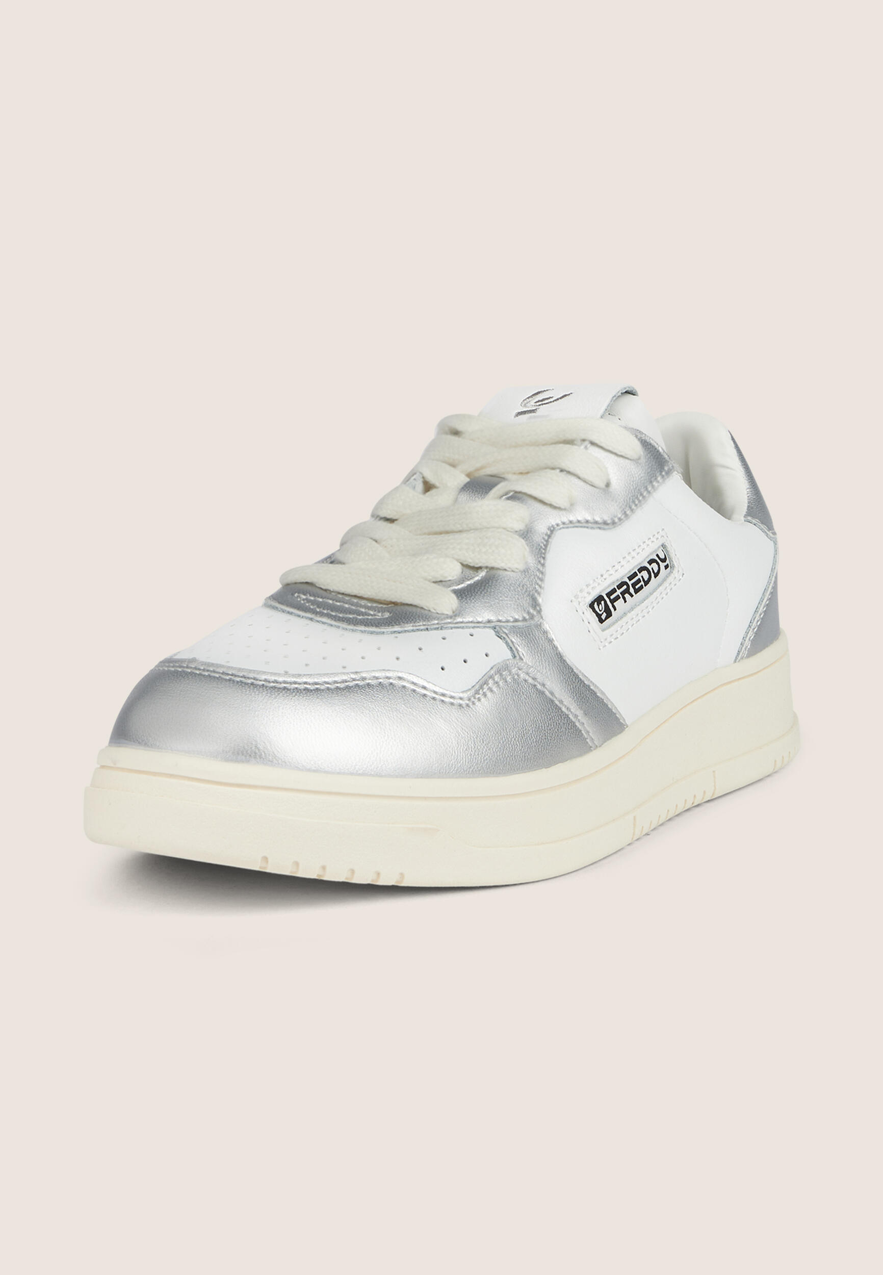 Sneakers de sport en cuir style basket 2/2