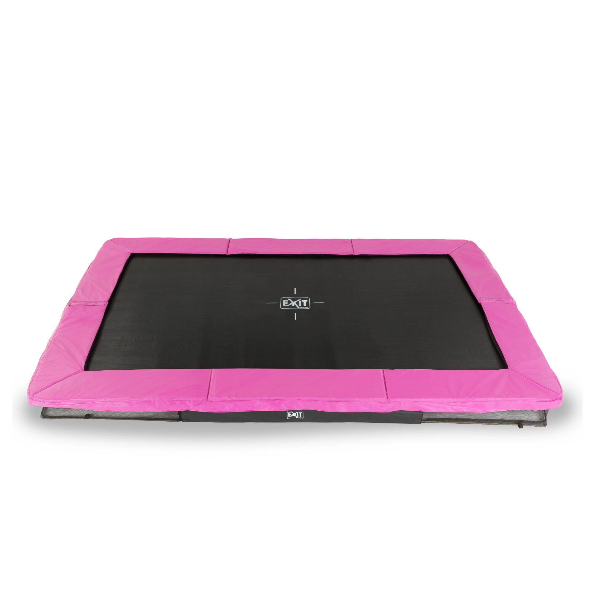 Trampoline inground Silhouette rechthoekig 214x305cm roze 2/4