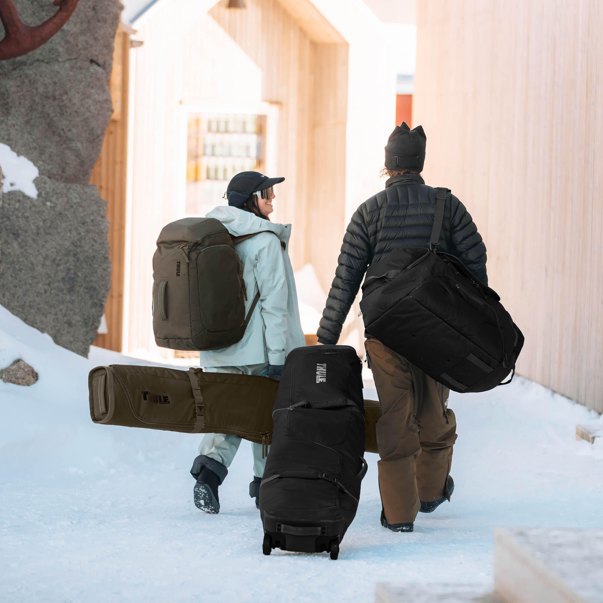 Tas voor skischoenen Thule RoundTrip Black 60 BLACK 60 LITRES 5/7