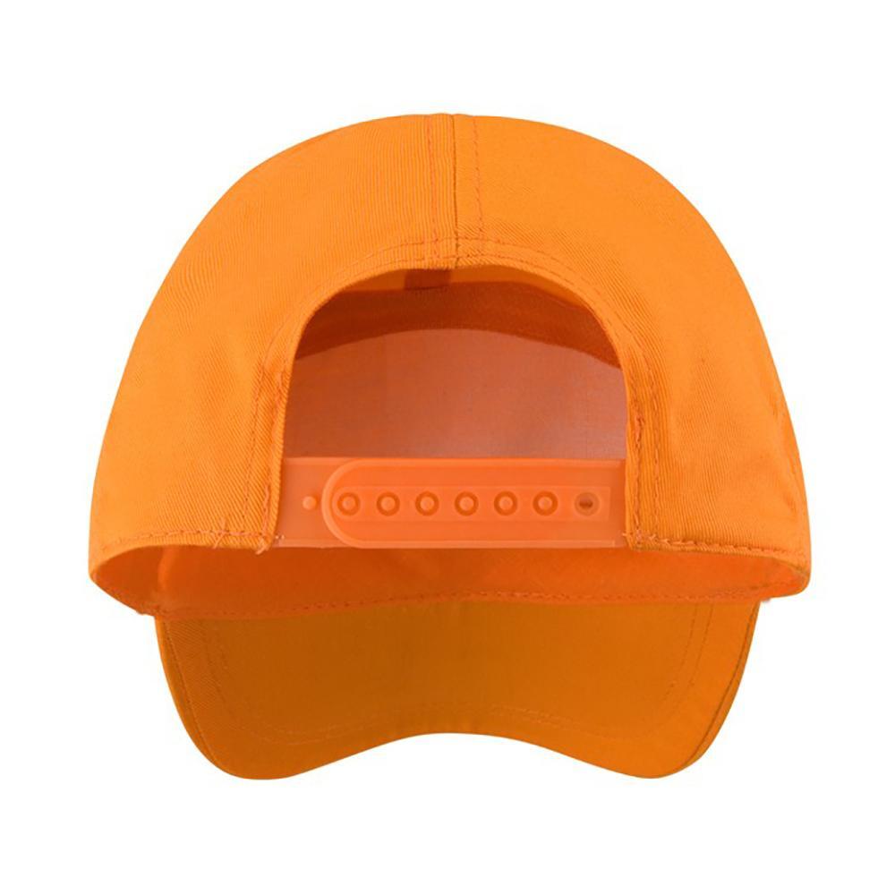 Unisex baseballcap (Oranje) 3/4
