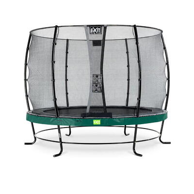 EXIT Elegant Trampolin ø305cm mit Economy Sicherheitsnetz - grün