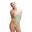 Speedo Dames Badpak Allover Digital Vback Disco Peach/Curious Coral/Bitter