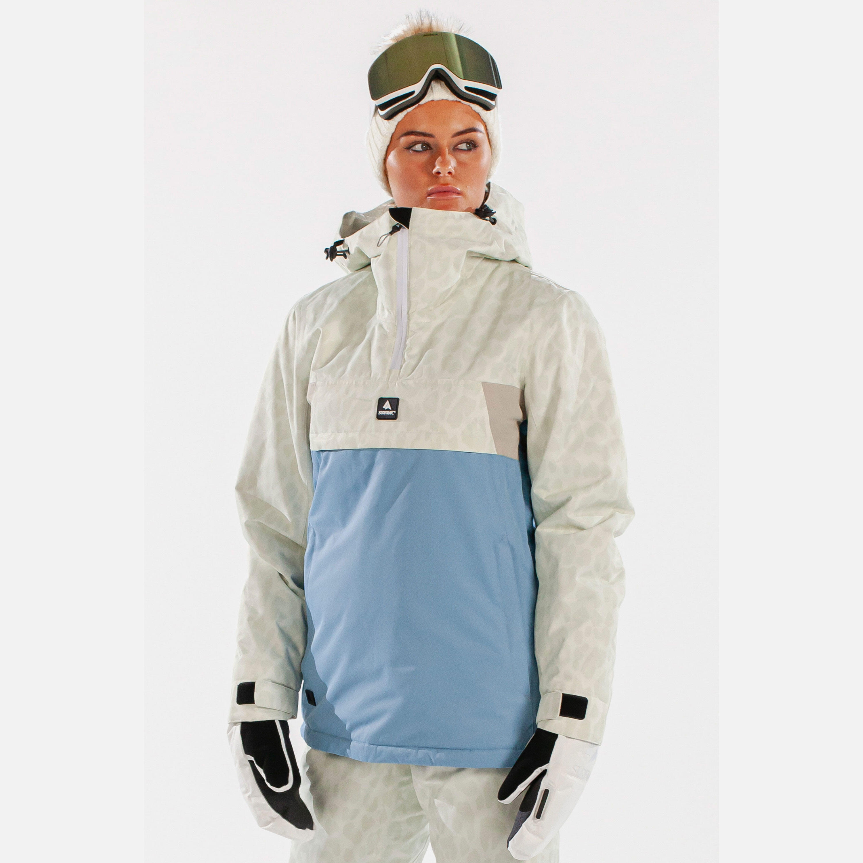 SURFANIC Odyssey Womens Ski Jacket Stone
