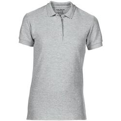 Polo Sport Double Pique En Coton Premium Pour Femmes/dames (Bleu Roi)