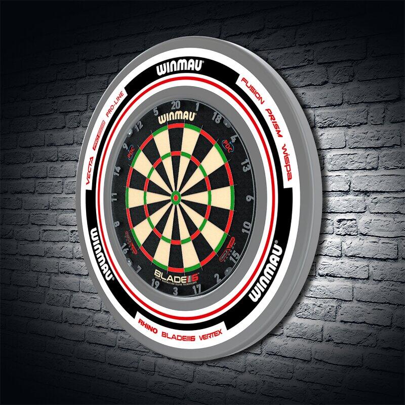 Winmau Surround Advance white/red 4453 6/6
