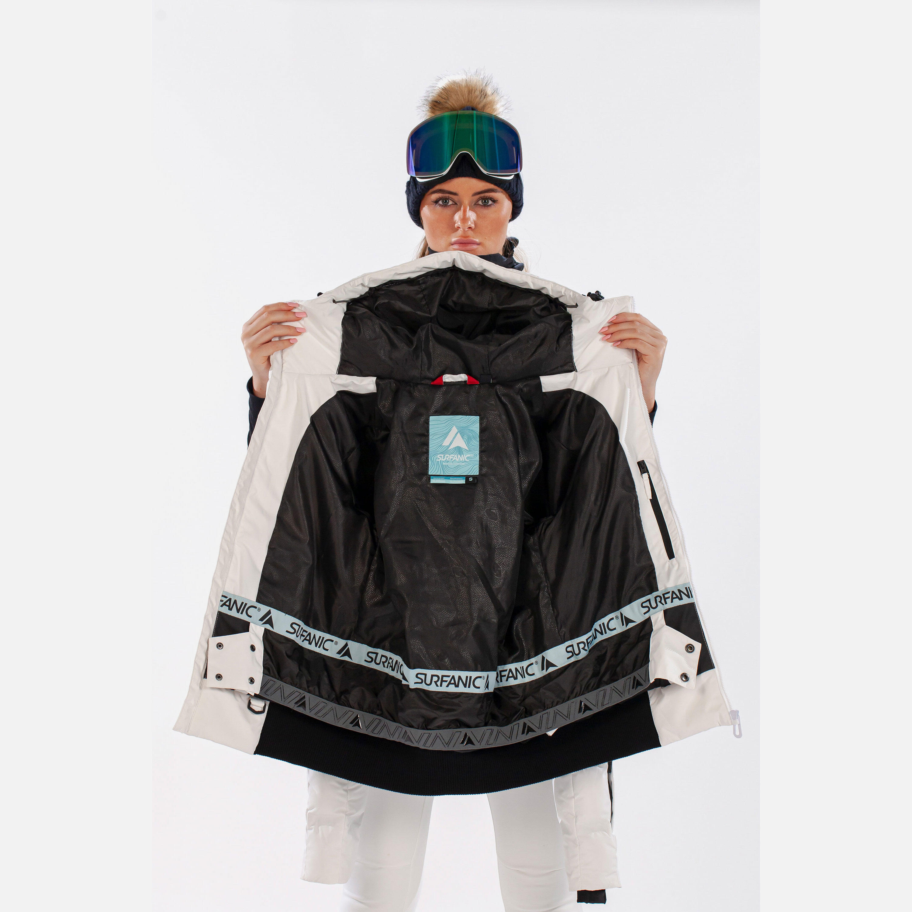 Venus Womens Ski Jacket Optic White 7/7