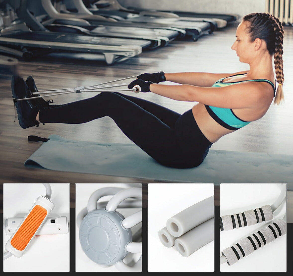 Bande de résistance intelligente - 10/40 LBS - Bluetooth - Avec application 4/7