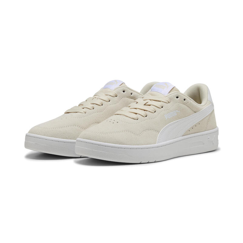 Sneakers en daim Court Lally Femme PUMA Alpine Snow White