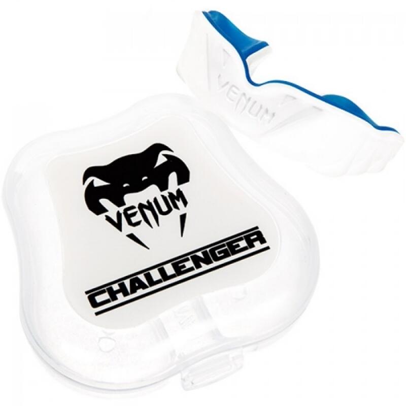Protector bucal Venum Challenger blanco/azul 6/7