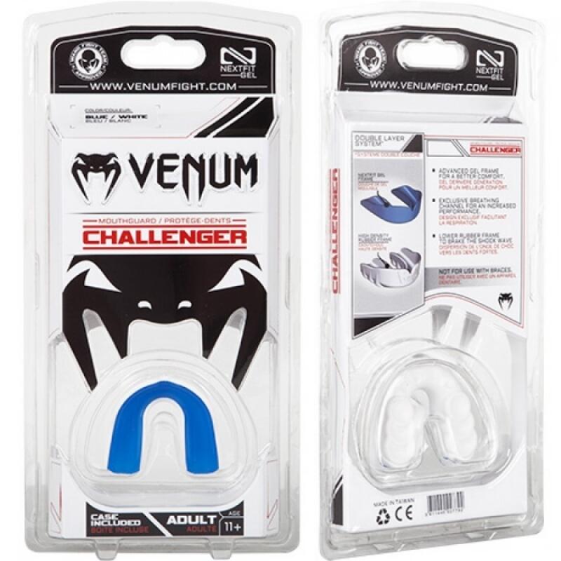 Protector bucal Venum Challenger blanco/azul 7/7