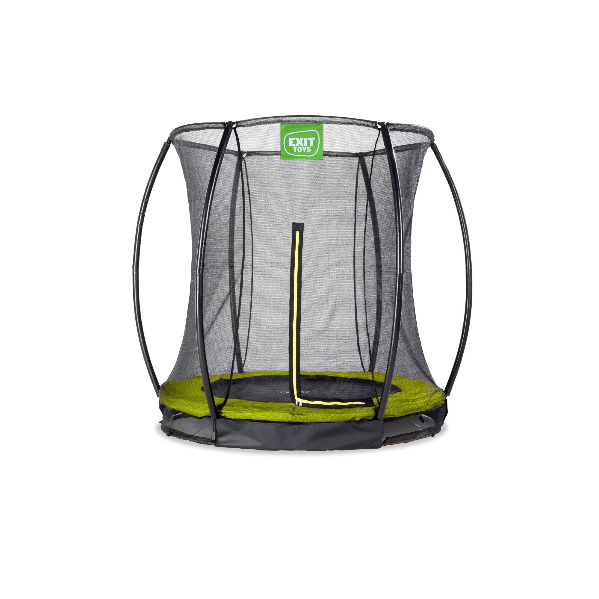 Exit Toys - Trampoline Enterré Silhouette Ø183cm - Trampoline - Vert - 183 Cm - Decathlon
