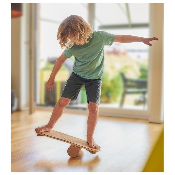 Balance Board mit Korkrolle Waikiki Beach Goki 4/4