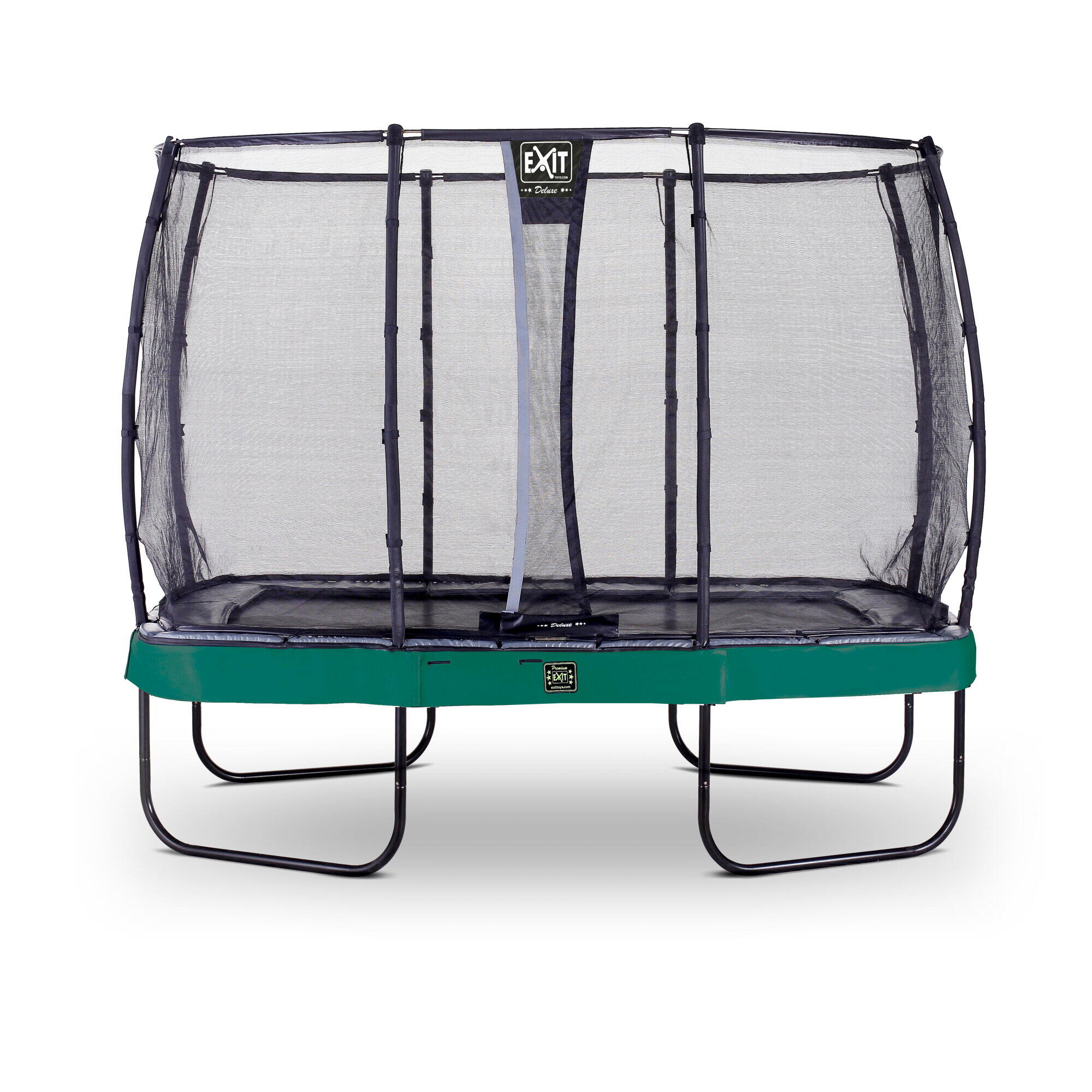 Exit Toys - Trampoline Elegant Premium De 214x366cm - Trampoline - Vert - Decathlon
