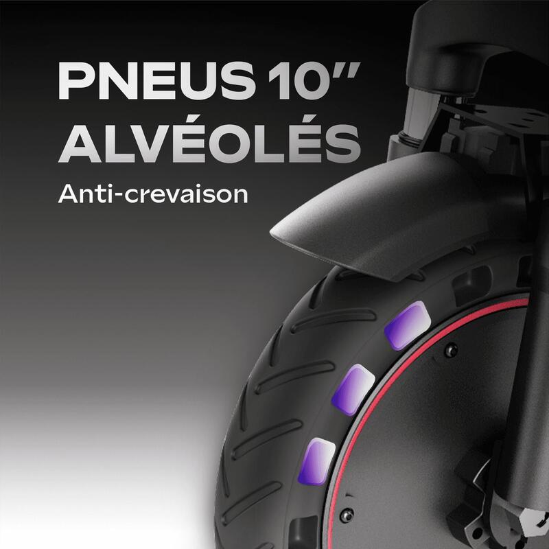 Trottinette Électrique  100 PRO 2 – 350W 10", 30 km, pliable et confort