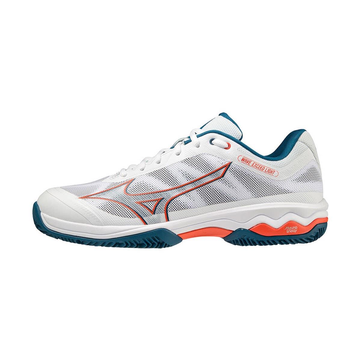 Mizuno Wave Exceed Light Cc 61gc2220 30 Padelschuhe In Weiss Und Orange 2/5