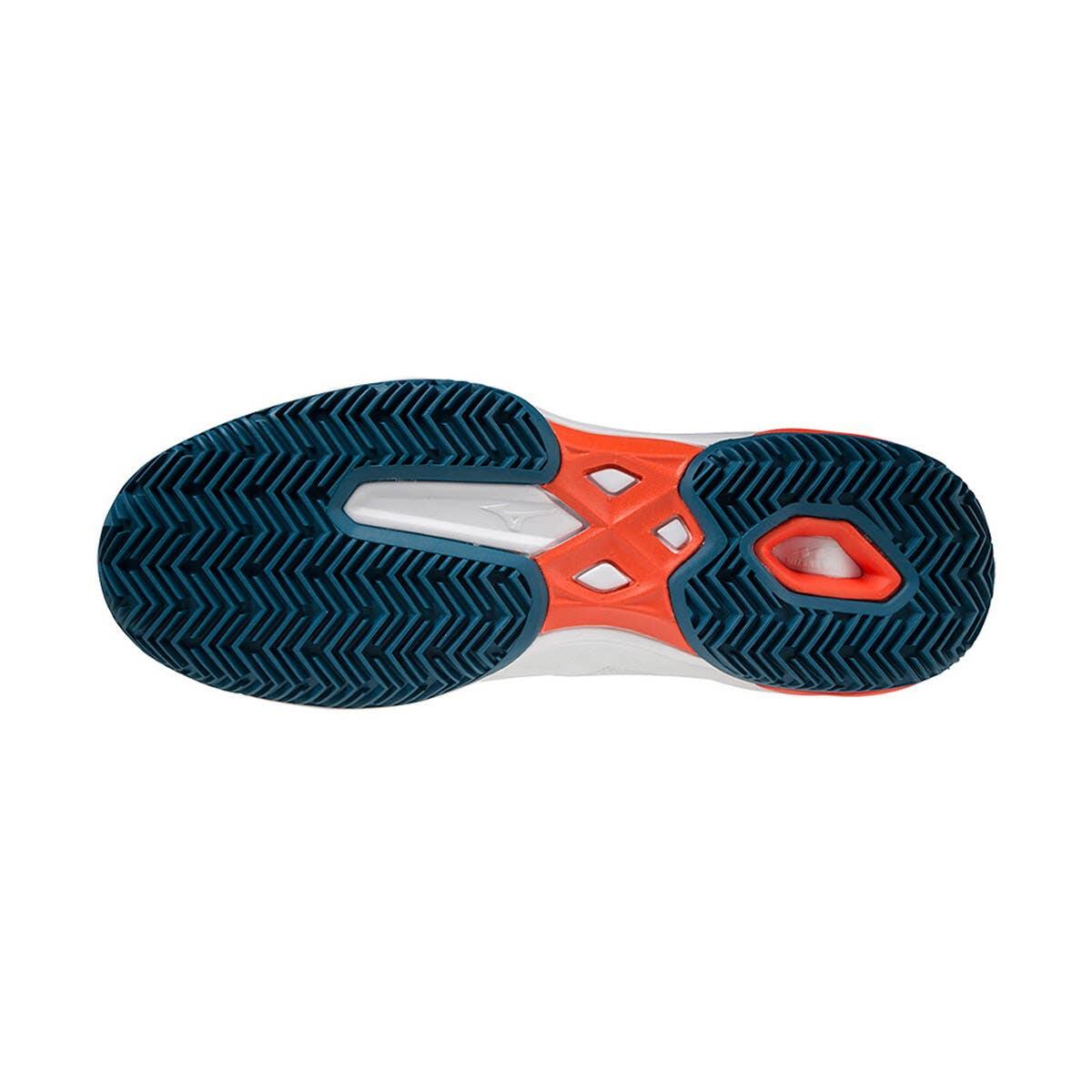 Mizuno Wave Exceed Light Cc 61gc2220 30 Padelschuhe In Weiss Und Orange 3/5