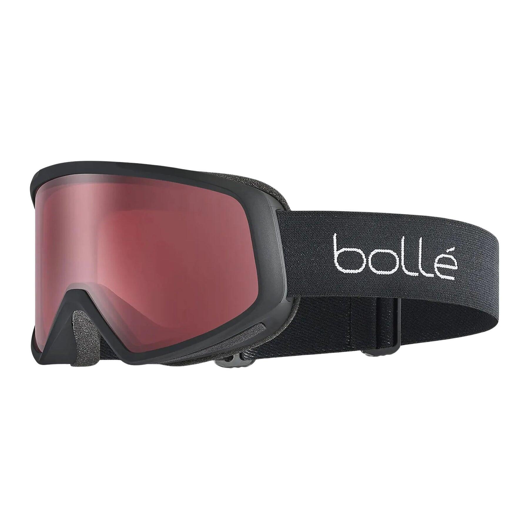 Bollé - Bolle Masque De Ski Bedrock - Black Matte Vermillon Cat 2 - Masque De Ski - Noir - Taille Unique - Decathlon