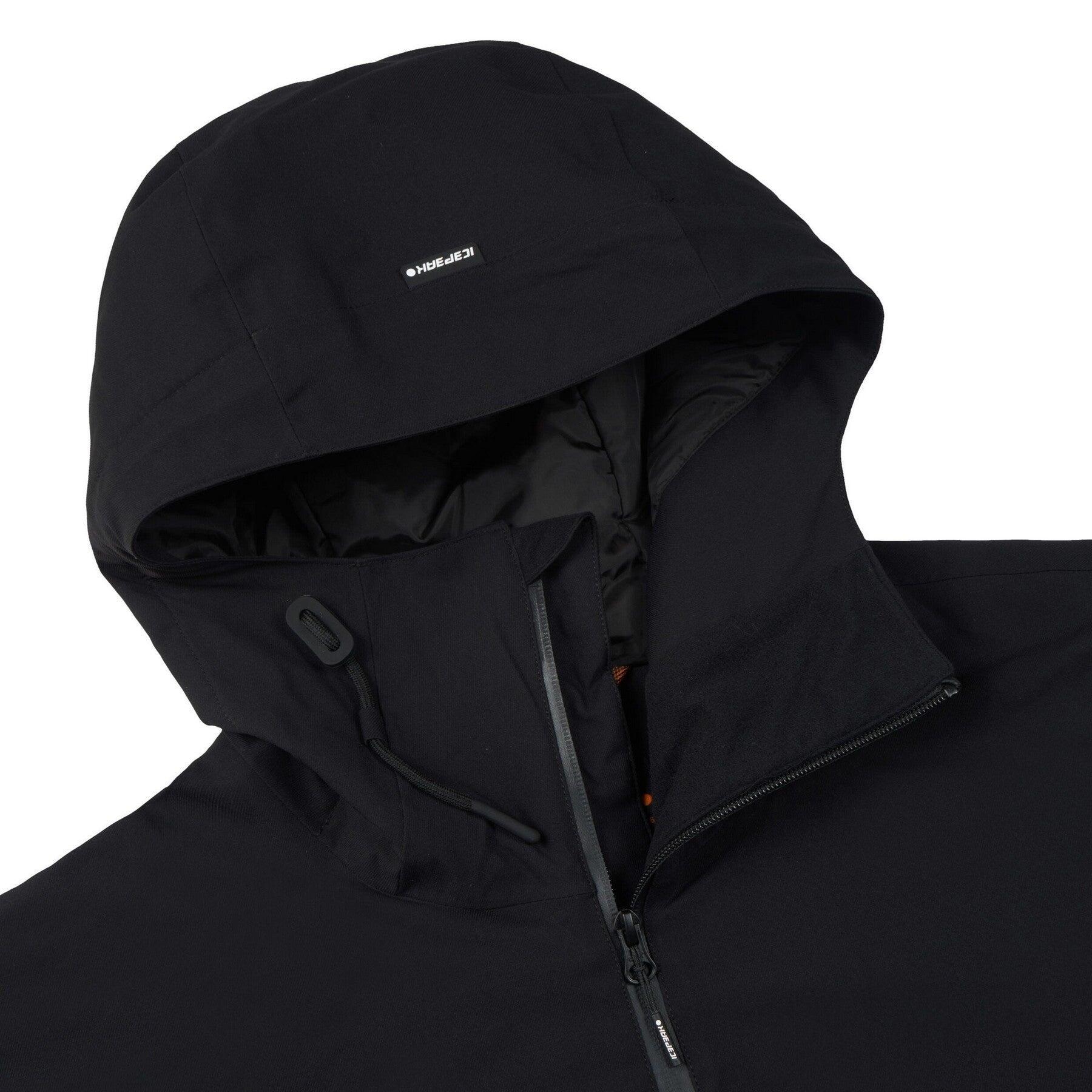 Anorak Icepeak Charlton hommes vert, veste randonnée 4/7