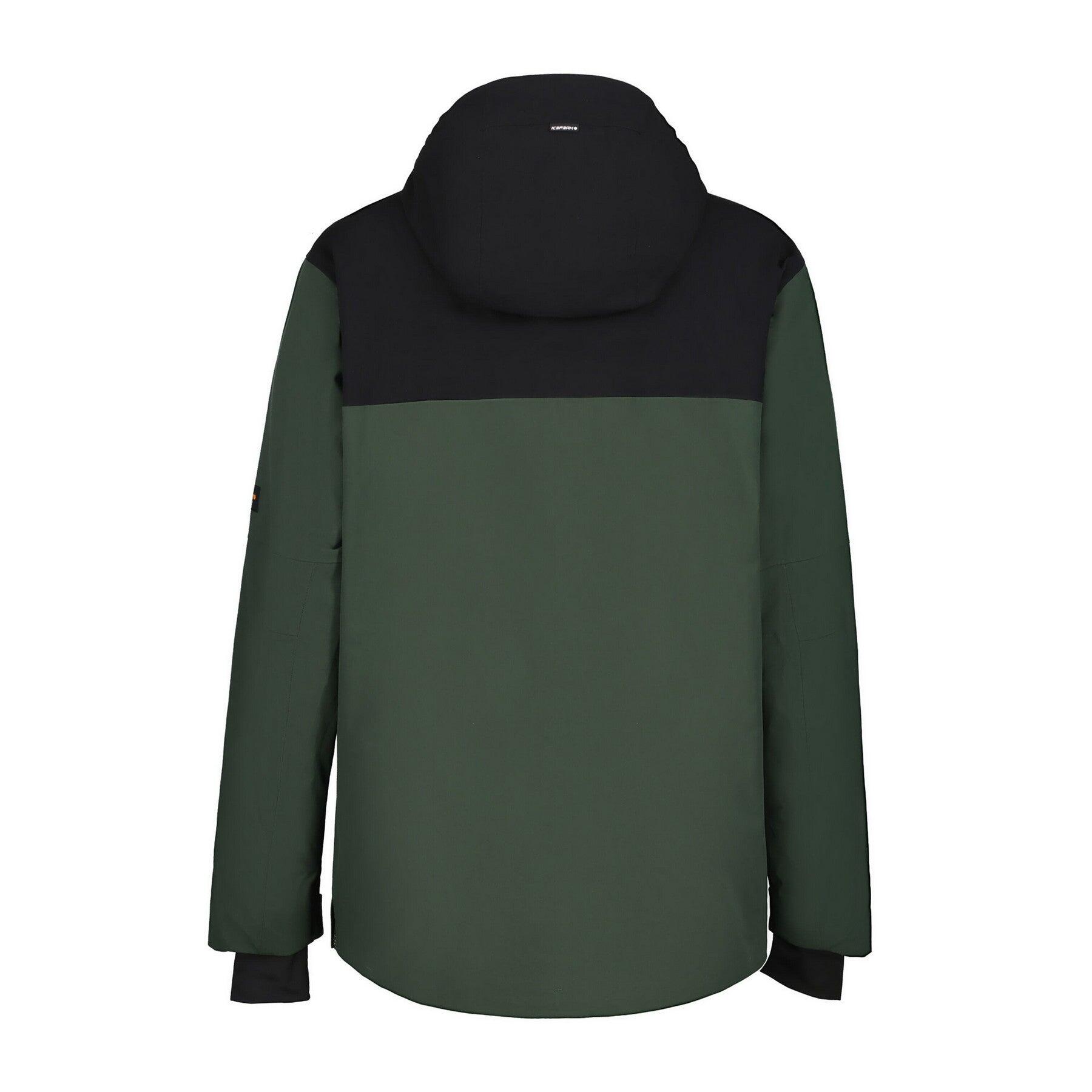 Anorak Icepeak Charlton hommes vert, veste randonnée 3/7