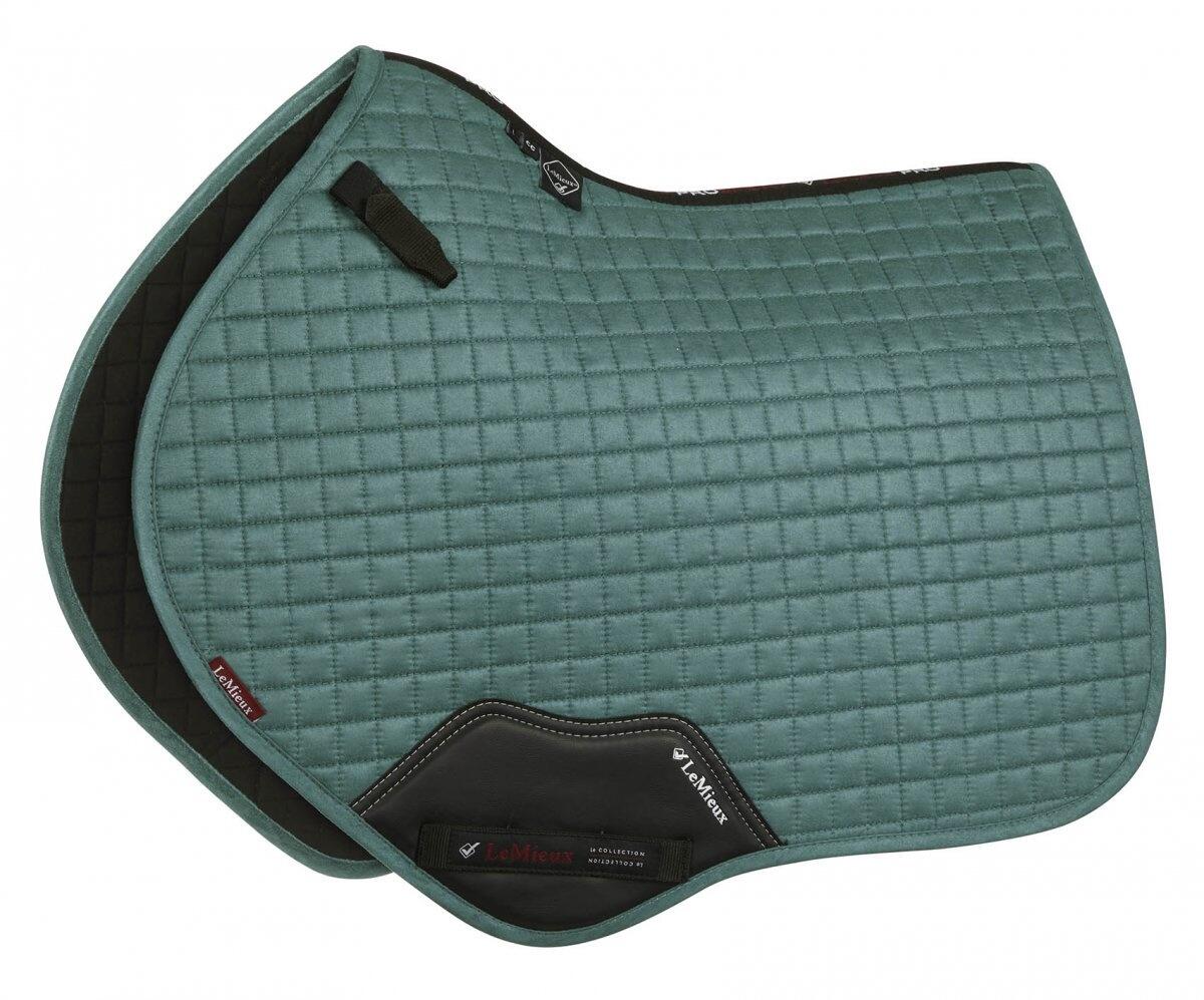 LEMIEUX Lemieux Zadeldek Suede Close Contact Square Groen -