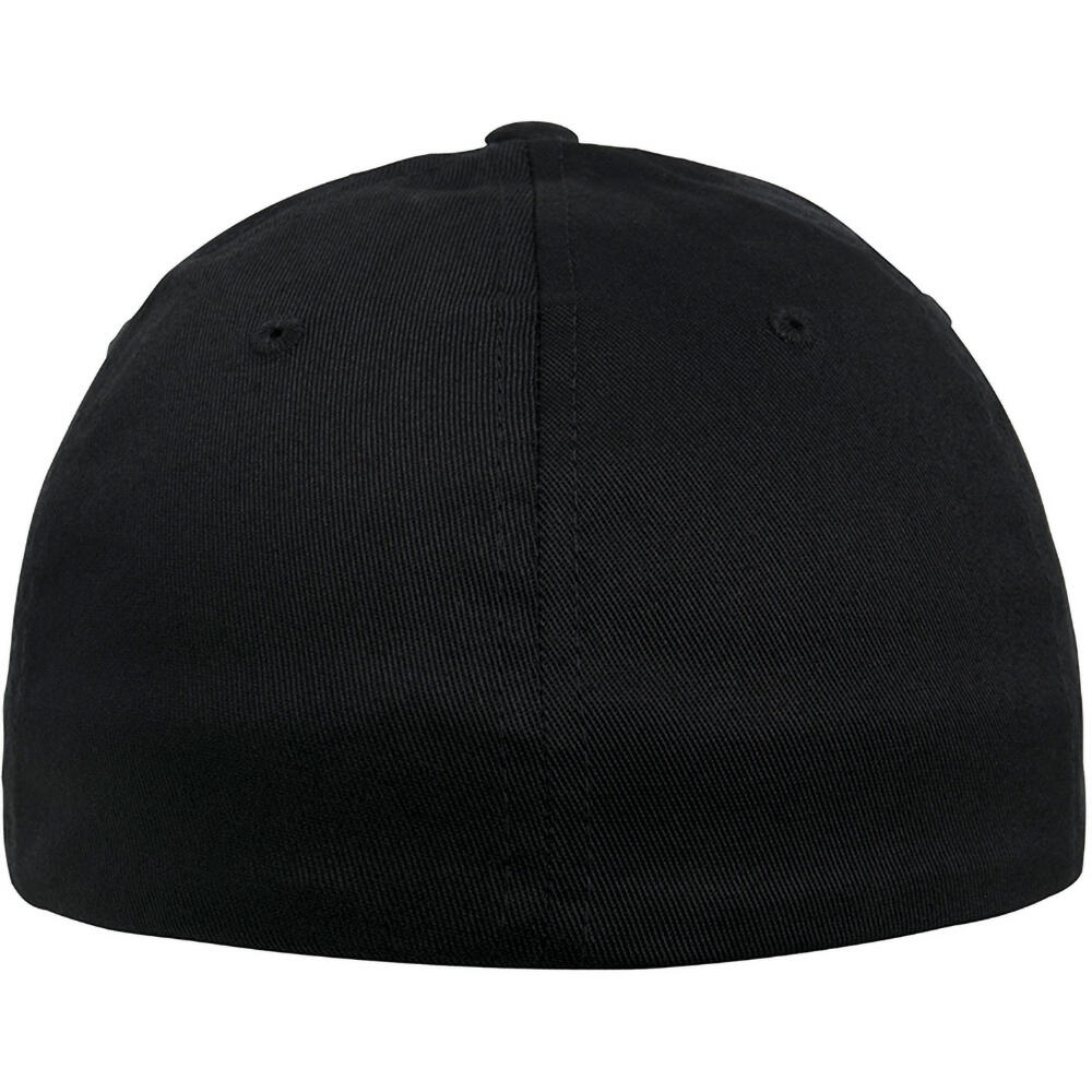 Unisex Baseballkappe aus BioBaumwolle Damen und Herren Schwarz 2/2