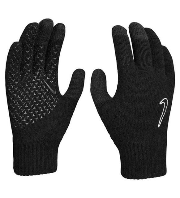 NIKE Nike Men's Knitted Tech And Grip Gloves - Black
