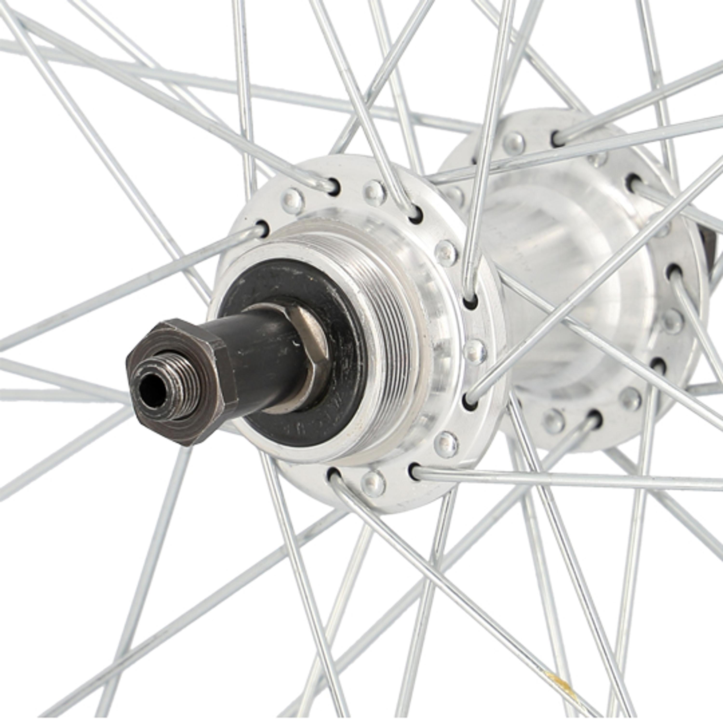 Hinterrad für Fahrrad mit Schraubfelgenverschluss Velox M110 2/2