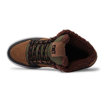 Baskets Dc Modèle Pure High-top Wc Wnt Couleur Marron 6/7
