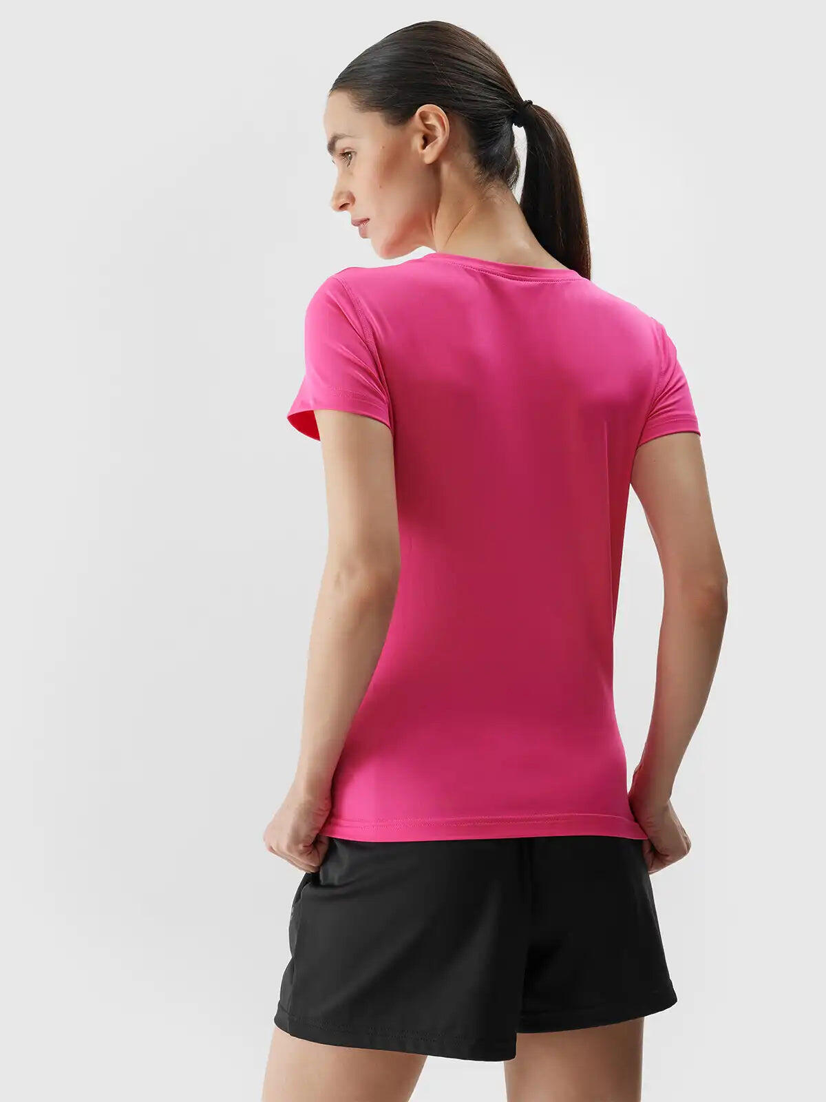 T-Shirt Running Leggera E Asciugatura Rapida Per Donna 3/4
