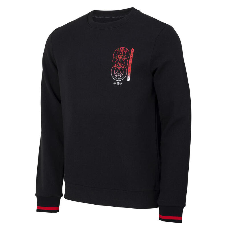 Sweat-shirt Officiel PSG Paris Saint Germain - Collection Supporters - Coton - Taille Homme/enfant