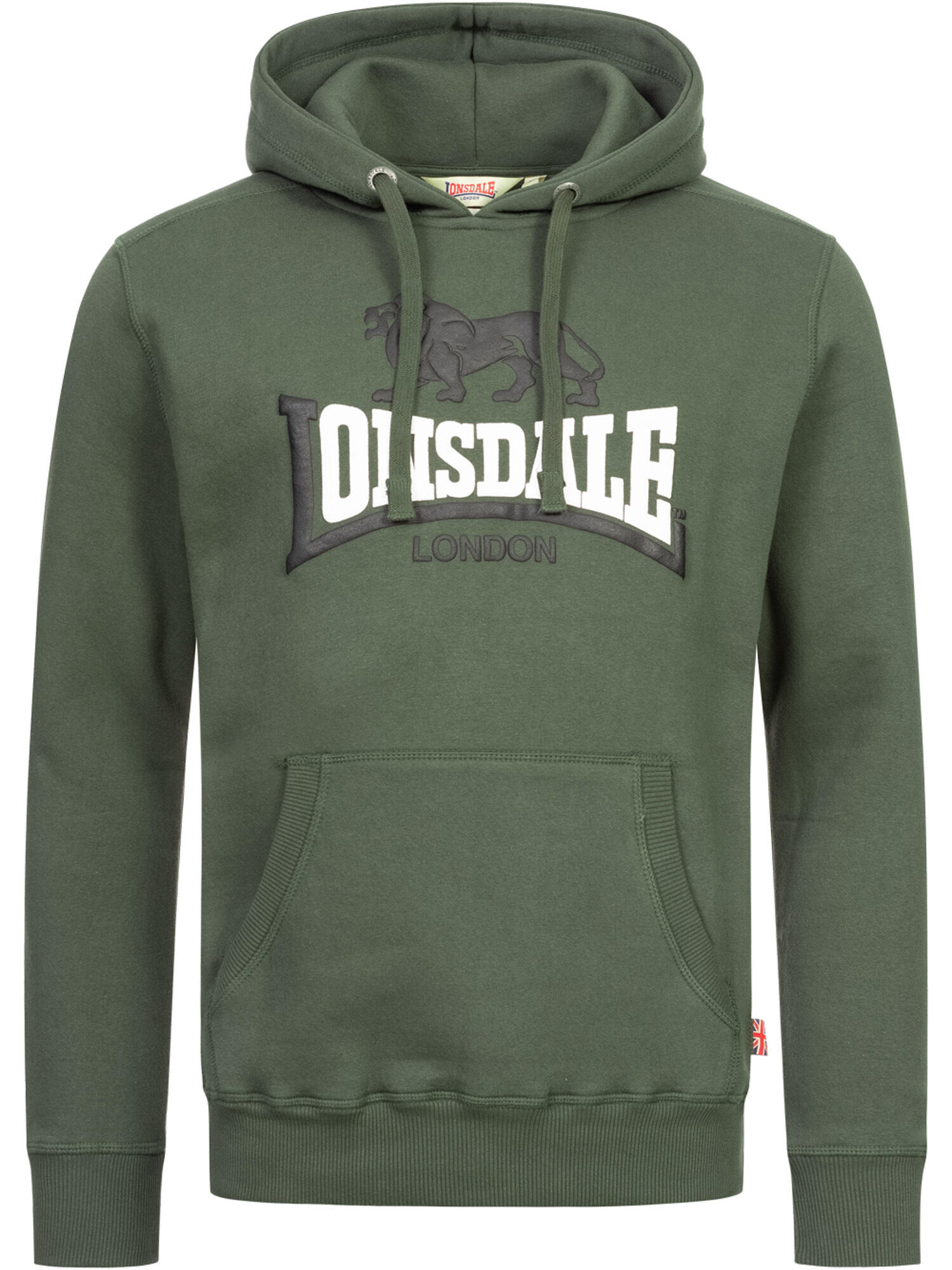 Sudaderas jerseys polares para Hombre Lonsdale Thurning Verde 2/5