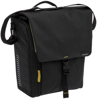 Fahrrad- Gepäckträgertasche Tulum . schwarz