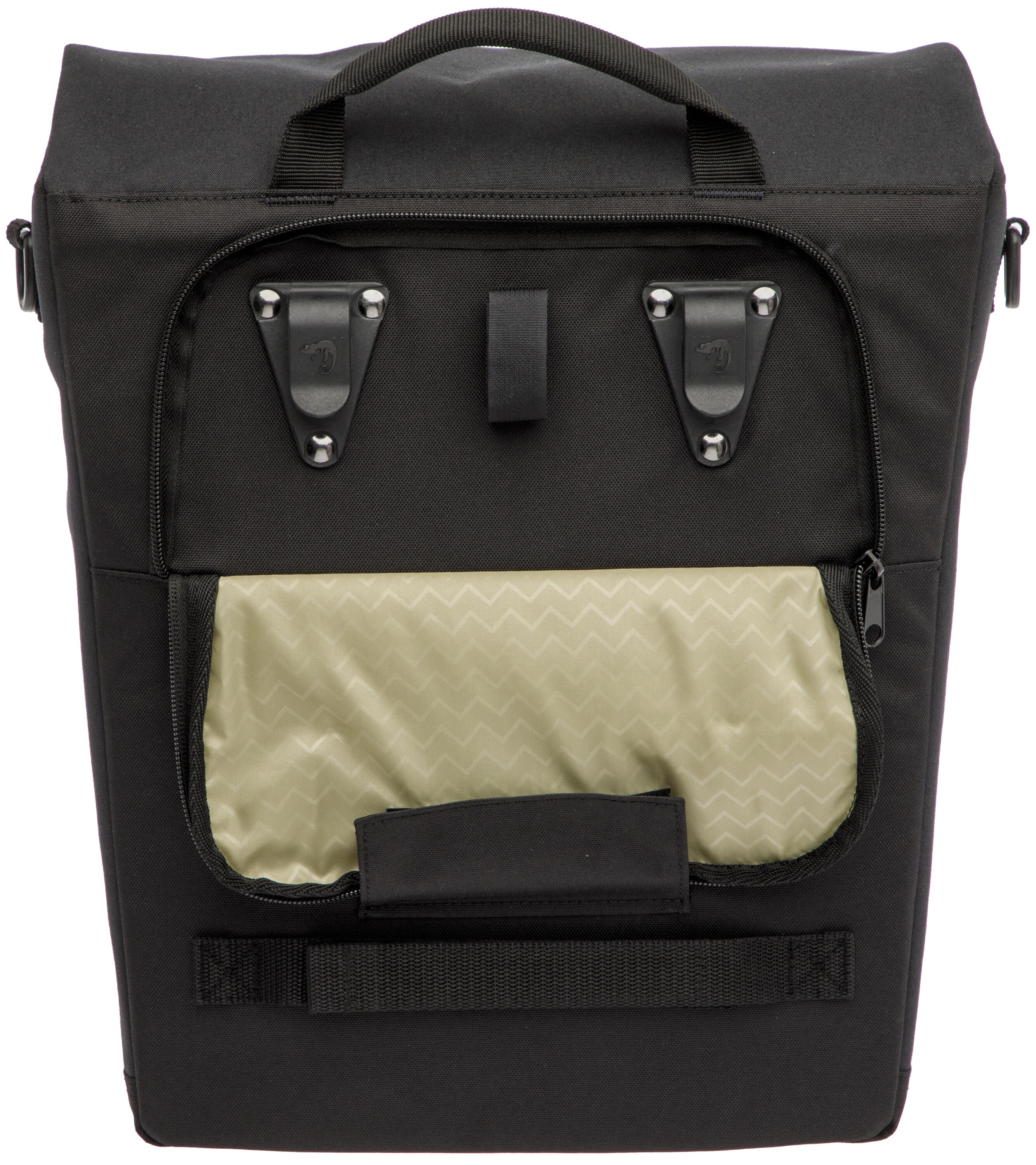Borsa portapacchi Tulum, nera 2/6