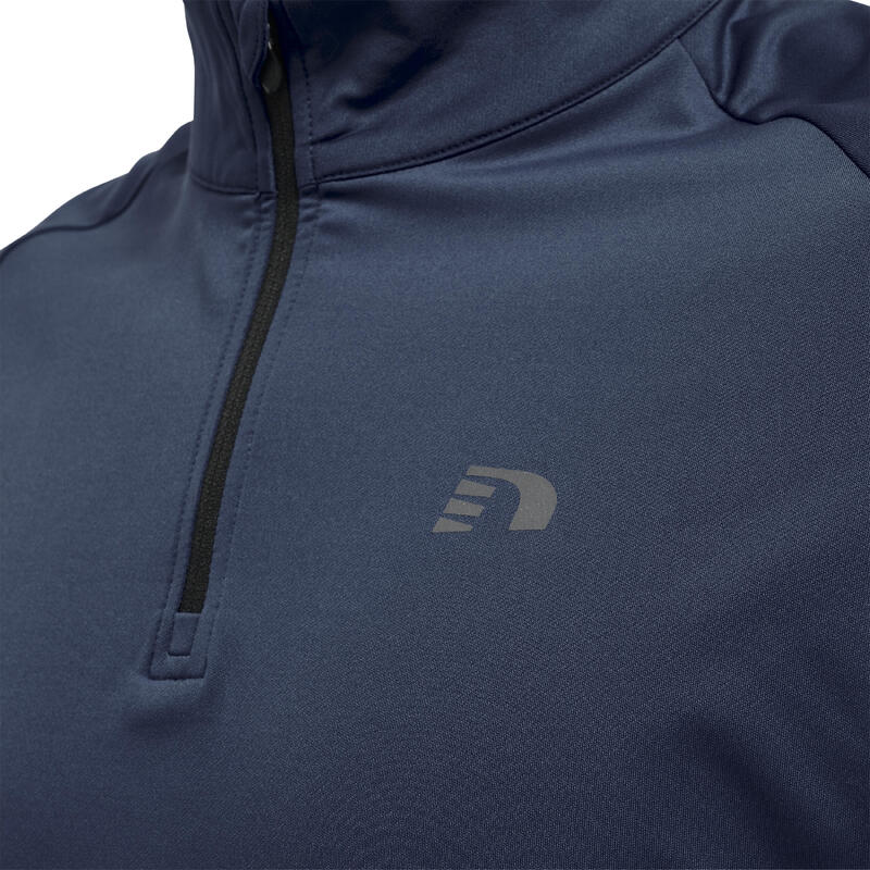 Sweatshirt Mit Kurzem Reißverschluss Herren